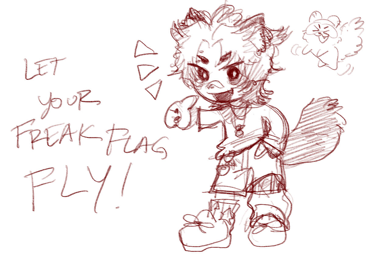 EX: SKETCH (BIG BOY CHIBI) SOFT PENCIL DOODLE: classic chibi sketch ($8) + no background ($0) = $8 USD